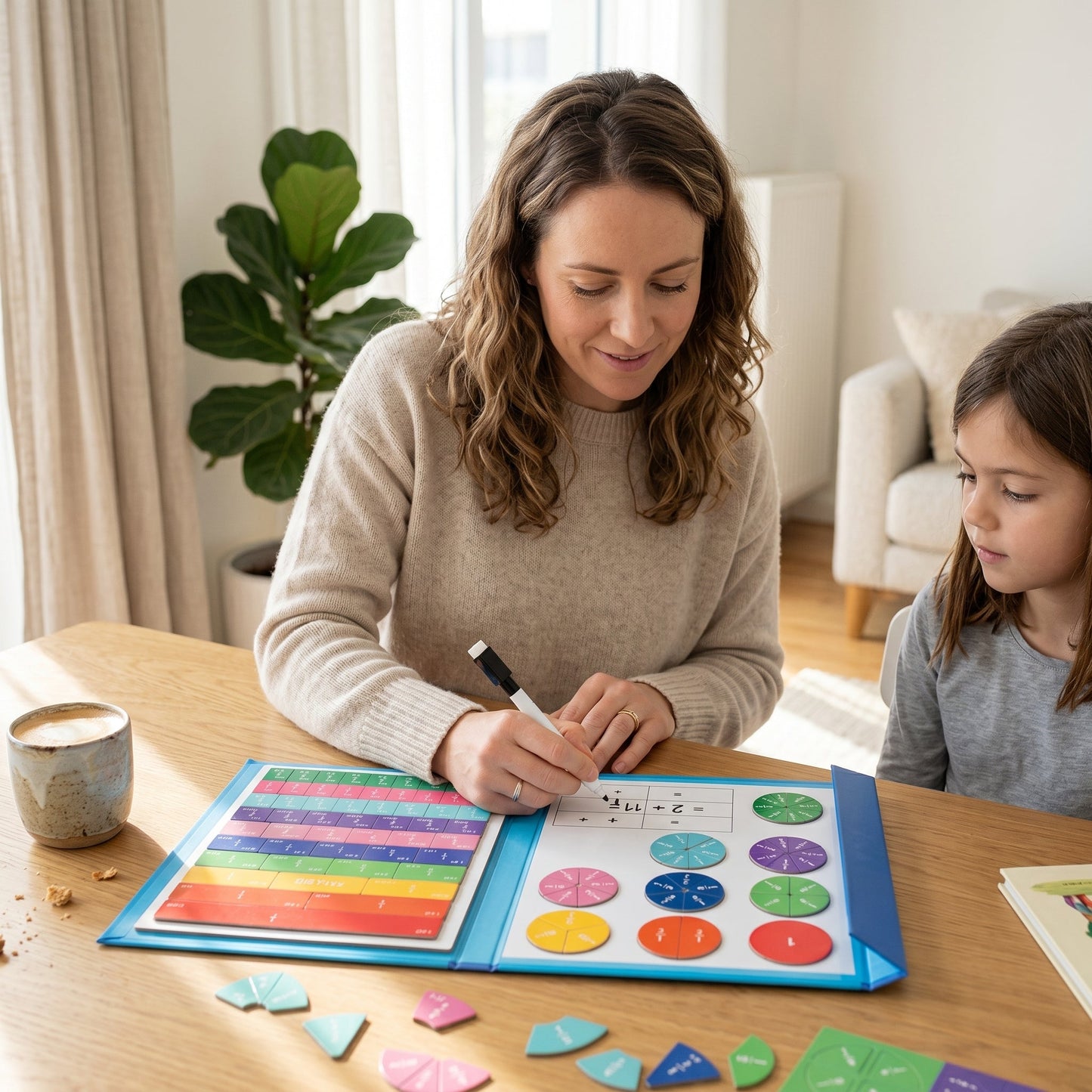 Montessori Fraction Puzzle