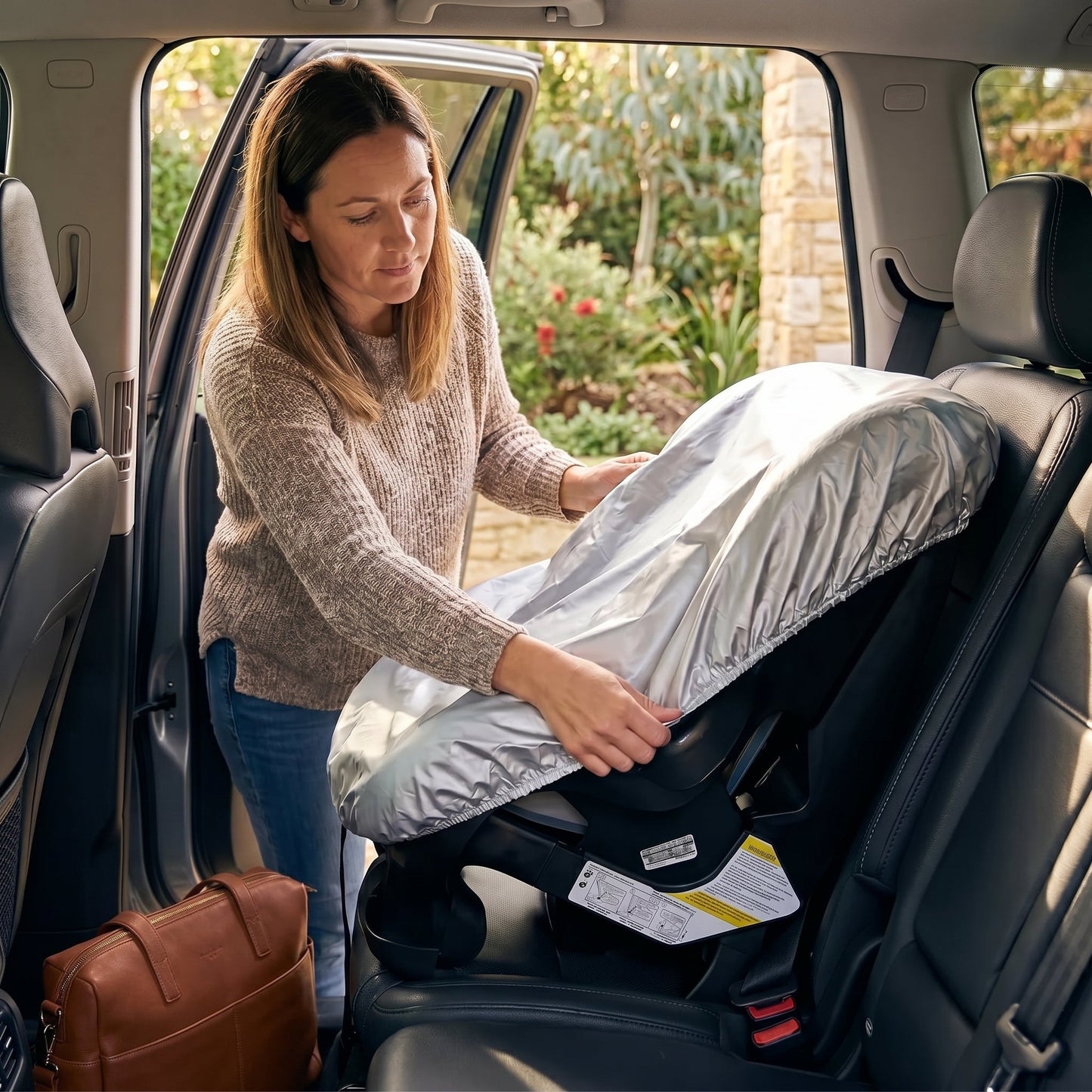 Child Car Seat Sun Protection Cover