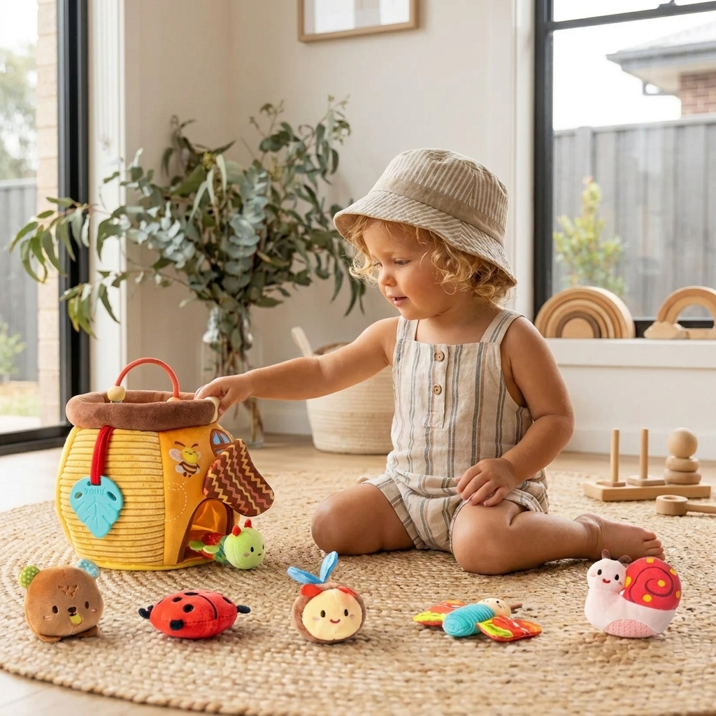 Honey Pot Plush Learning Toy