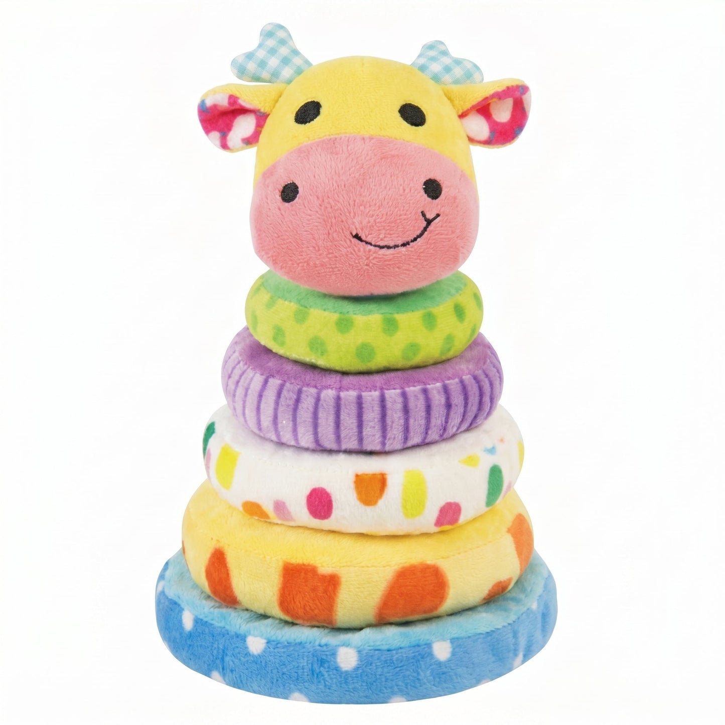 Rainbow Stacking Plush Toy