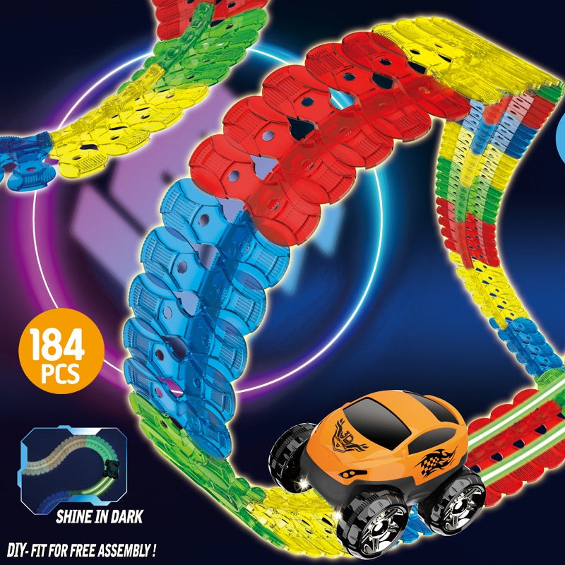 Magnetic Racing Car Track Set for Kids