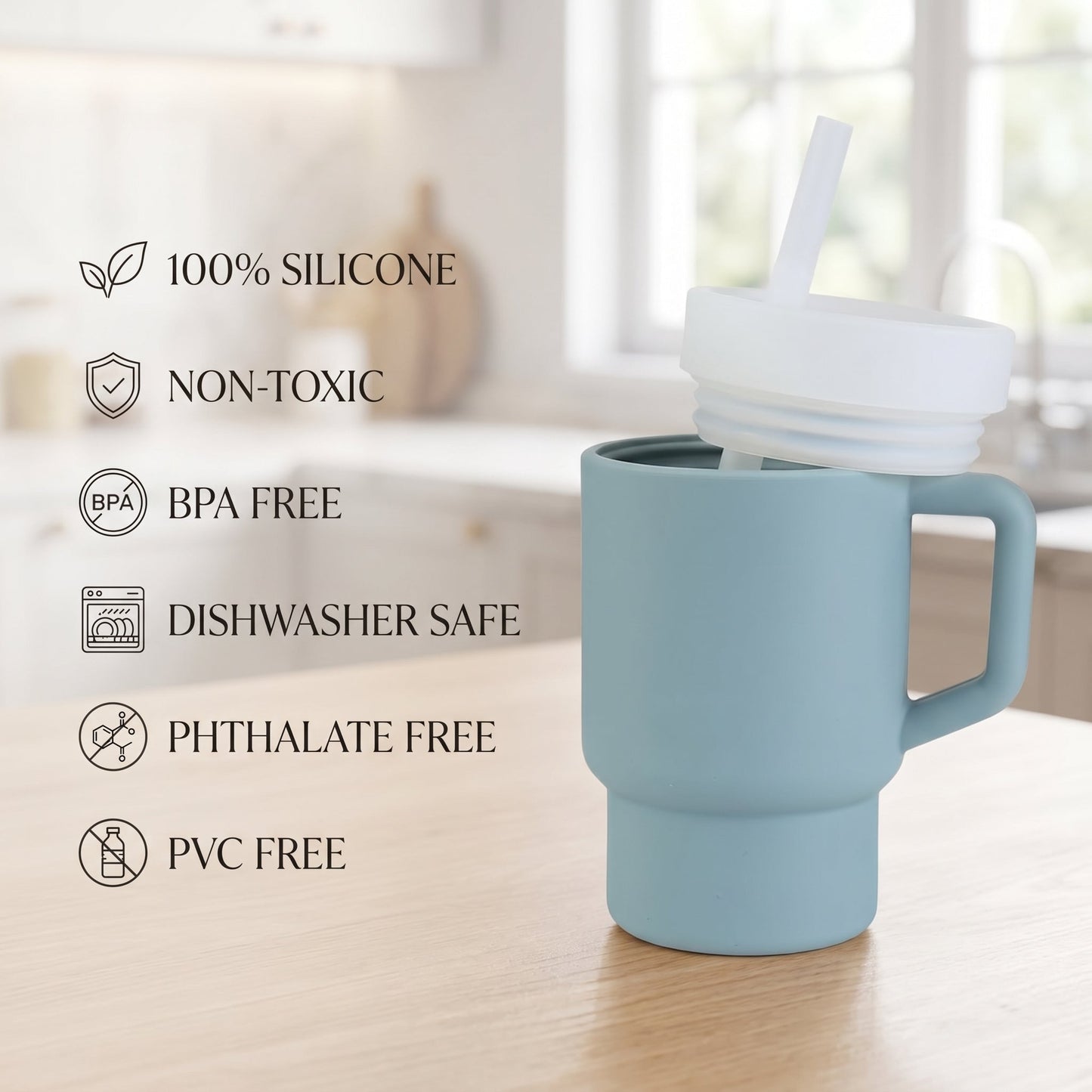 Kids Insulated Straw Tumbler 280ml