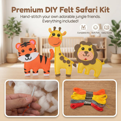 DIY Felt Animal Craft Kit