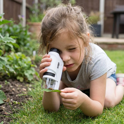 Kids Pocket Microscope with LED Light