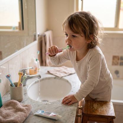Triple Head Kids Toothbrush