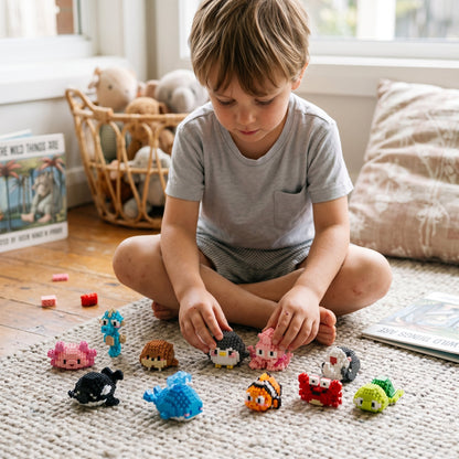 Sea Animal Micro Bricks Set