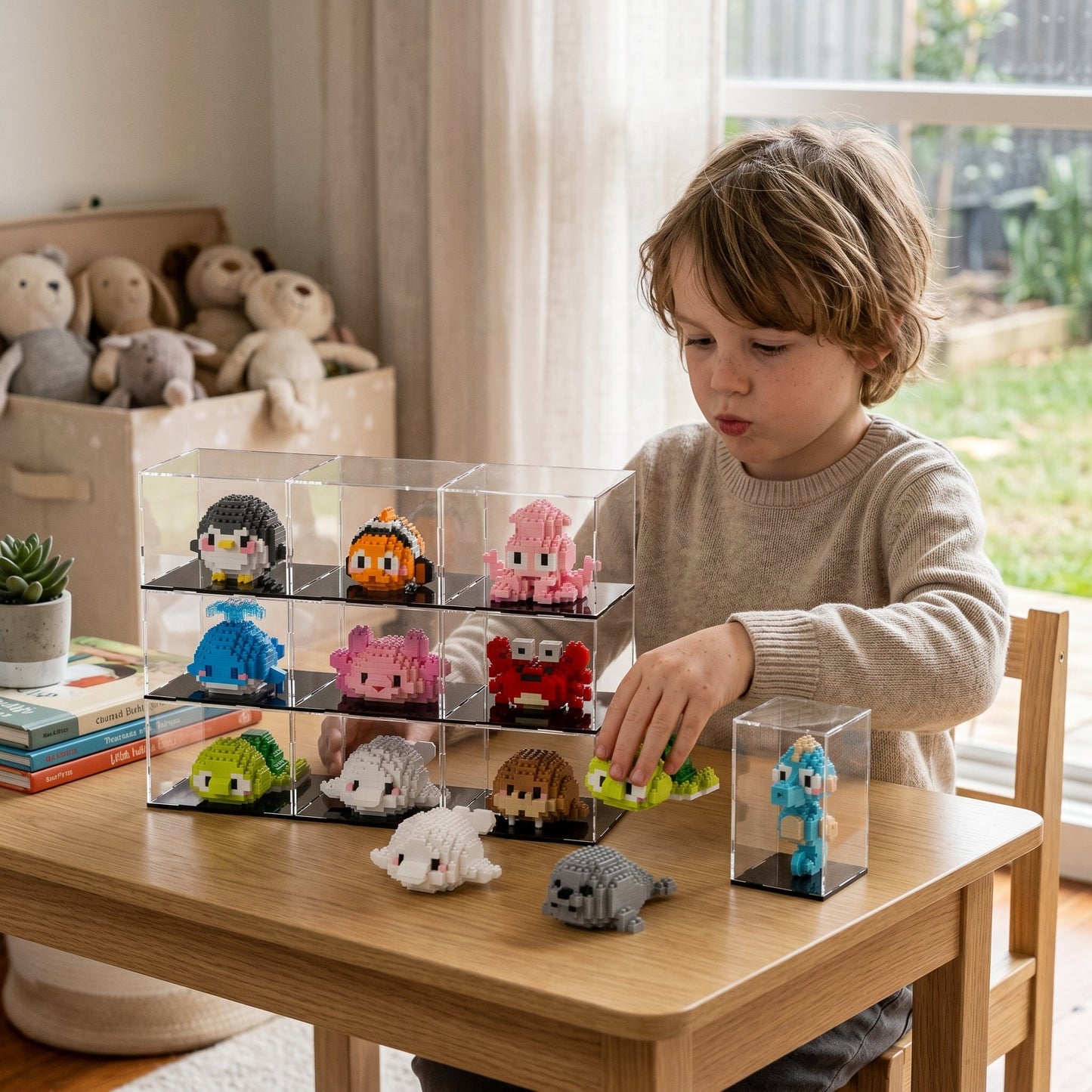 Sea Animal Micro Bricks Set