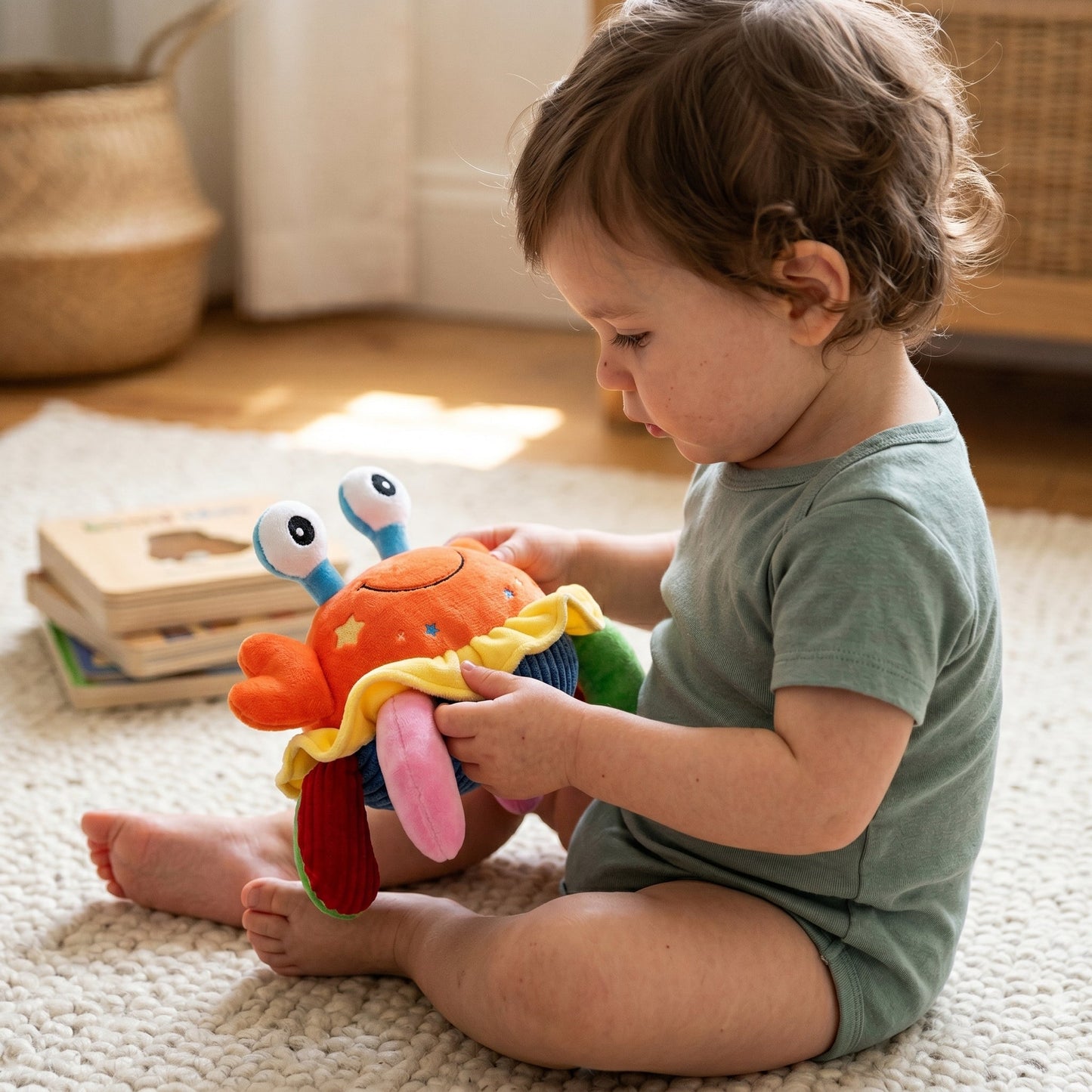 Musical Crawling Crab Toy