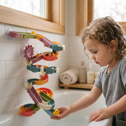 Bath Marble Run Set