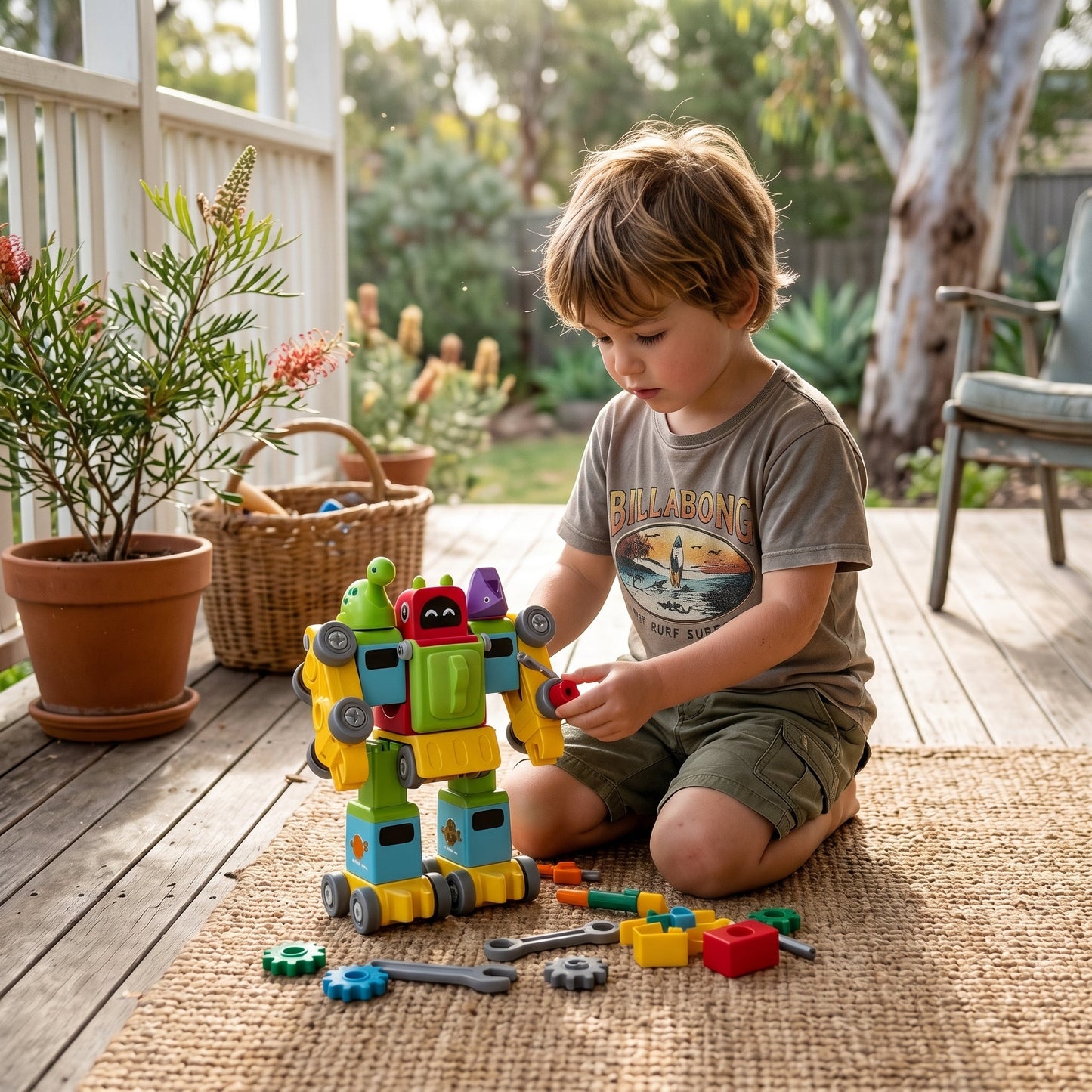 5 in 1 Robot Building Kit