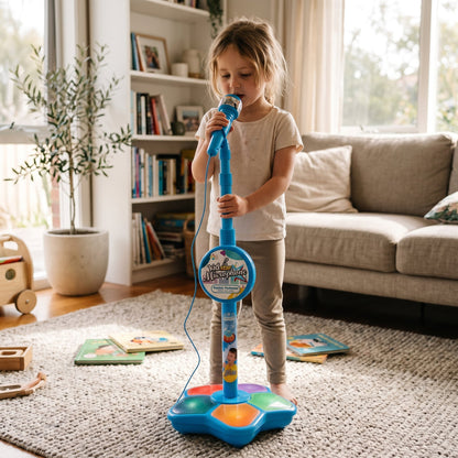 Kids Karaoke Microphone with Stand