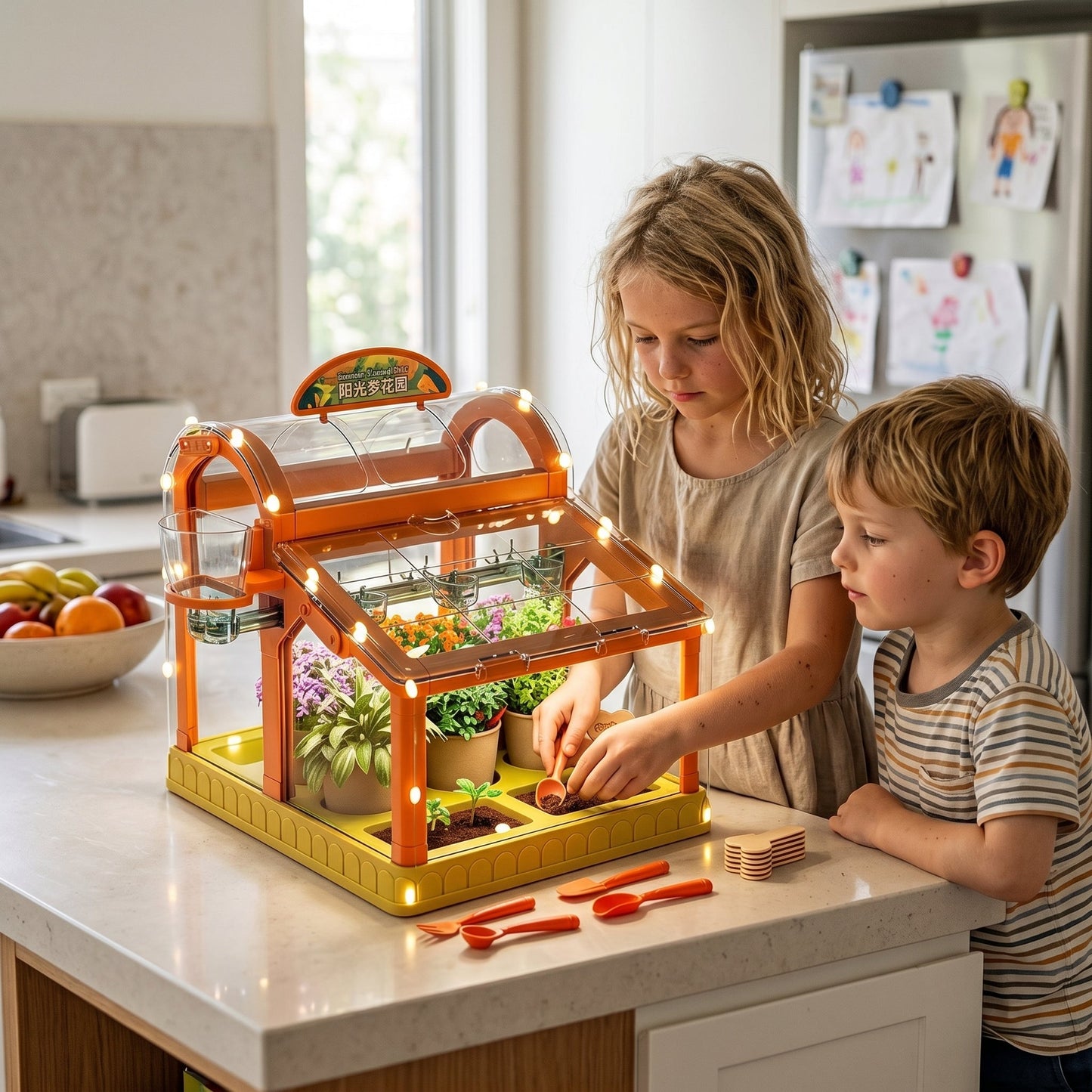 Kids Mini Greenhouse Kit