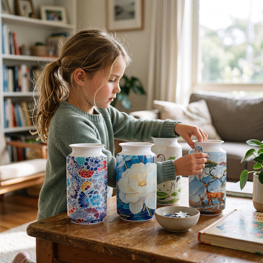 3D Puzzle Flower Vase (162 Pieces)