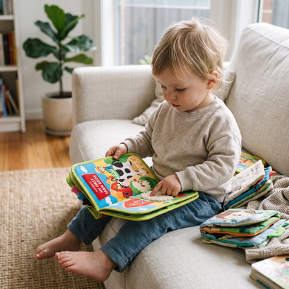 Montessori Farm Busy Book for Toddlers