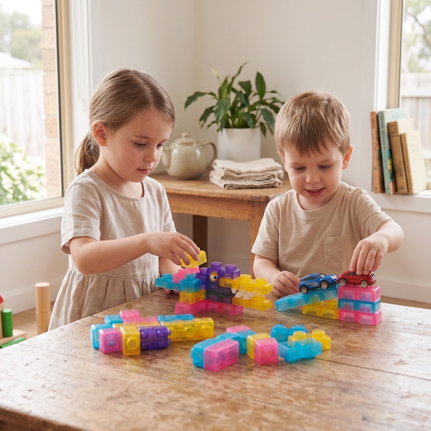 Magic Gummy Sensory Building Blocks for Kids