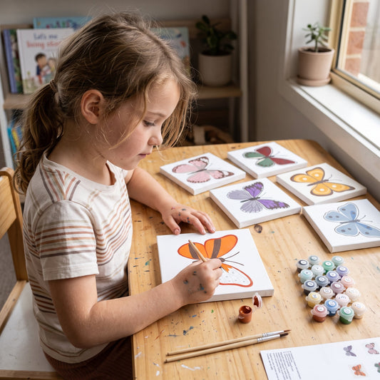 DIY Paint By Numbers Kit(6 Canvas)