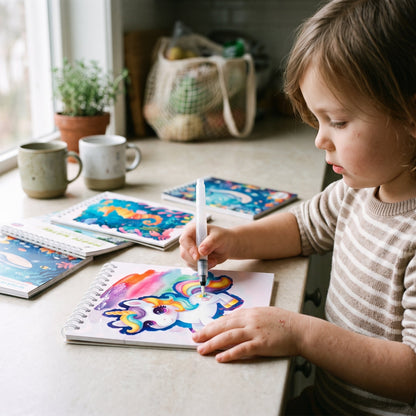 Reusable Watercolour Painting Book