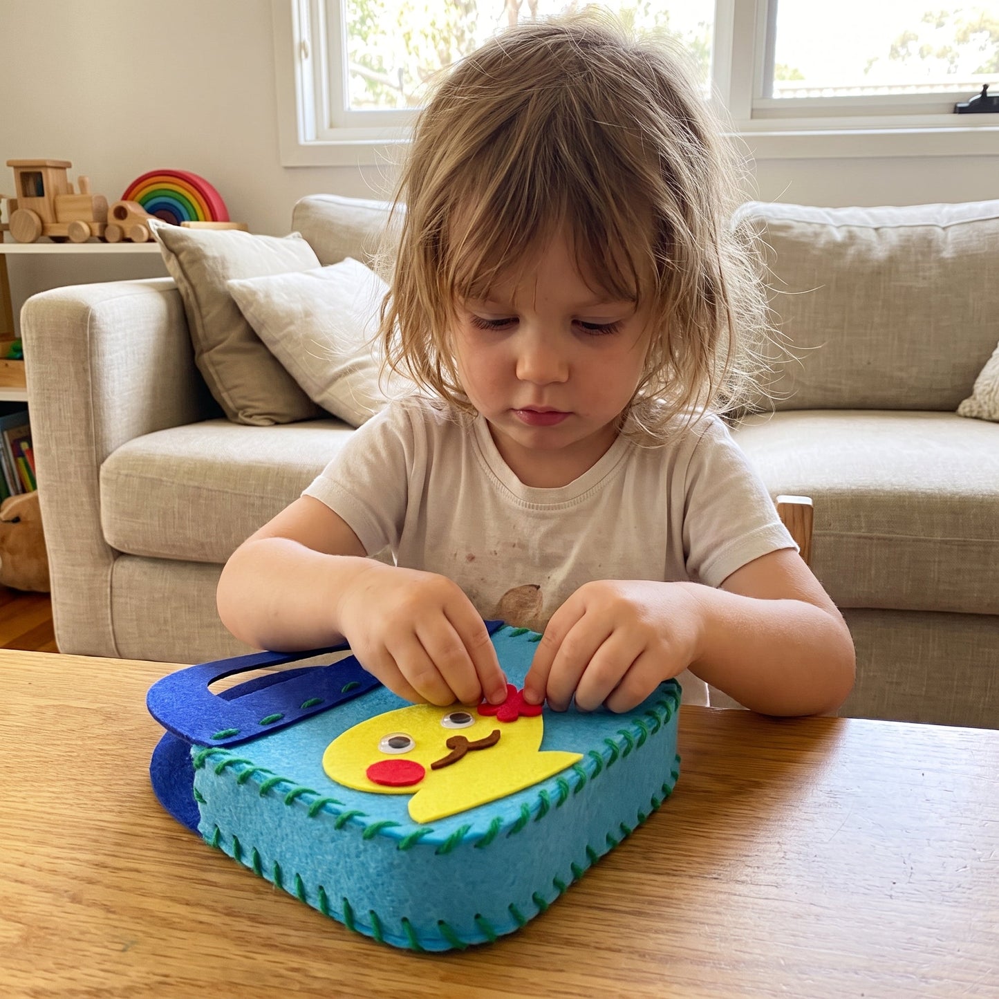 DIY Felt Bag Sewing Kit for Kids