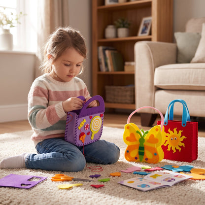 DIY Felt Bag Sewing Kit for Kids