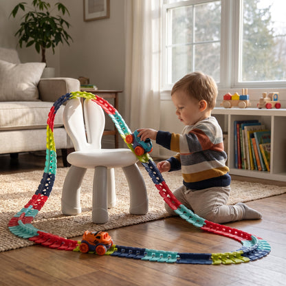 Magnetic Racing Car Track Set for Kids