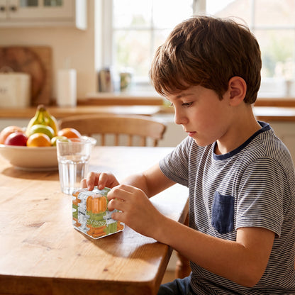 3D Rolling Ball Maze Cube Puzzle for Kids