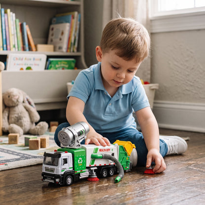 Metal Street Sweeper Toy