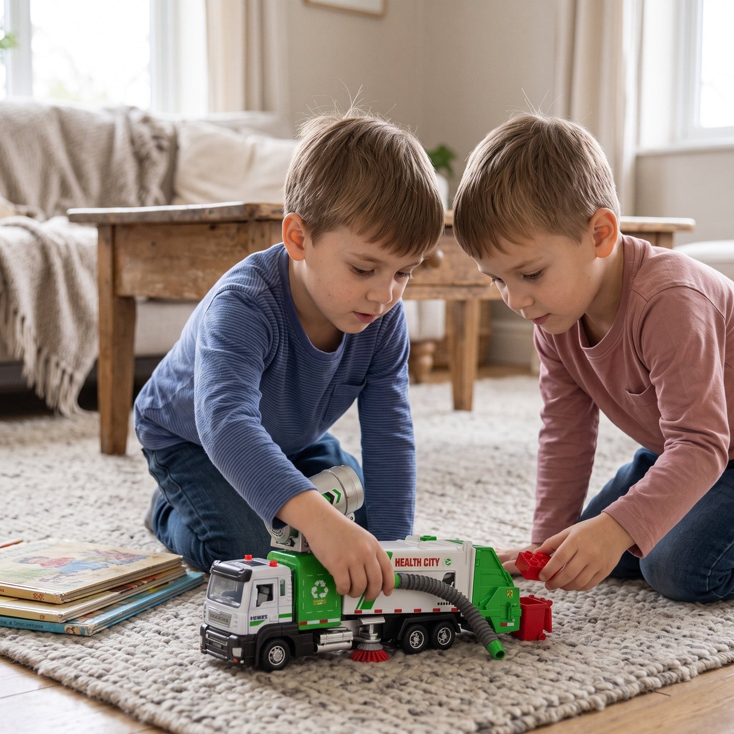 Metal Street Sweeper Toy
