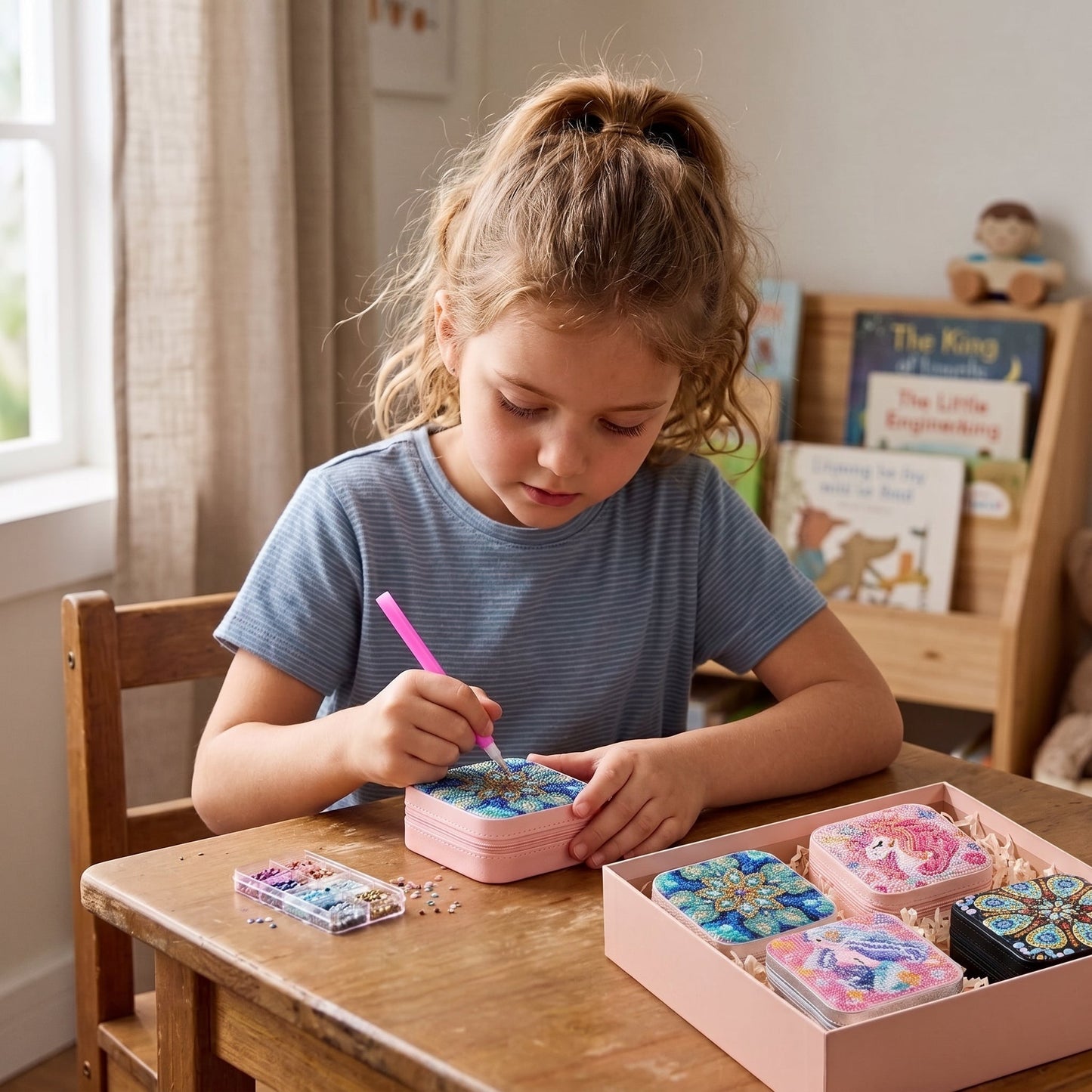 DIY Diamond Art Jewellery Box Kit