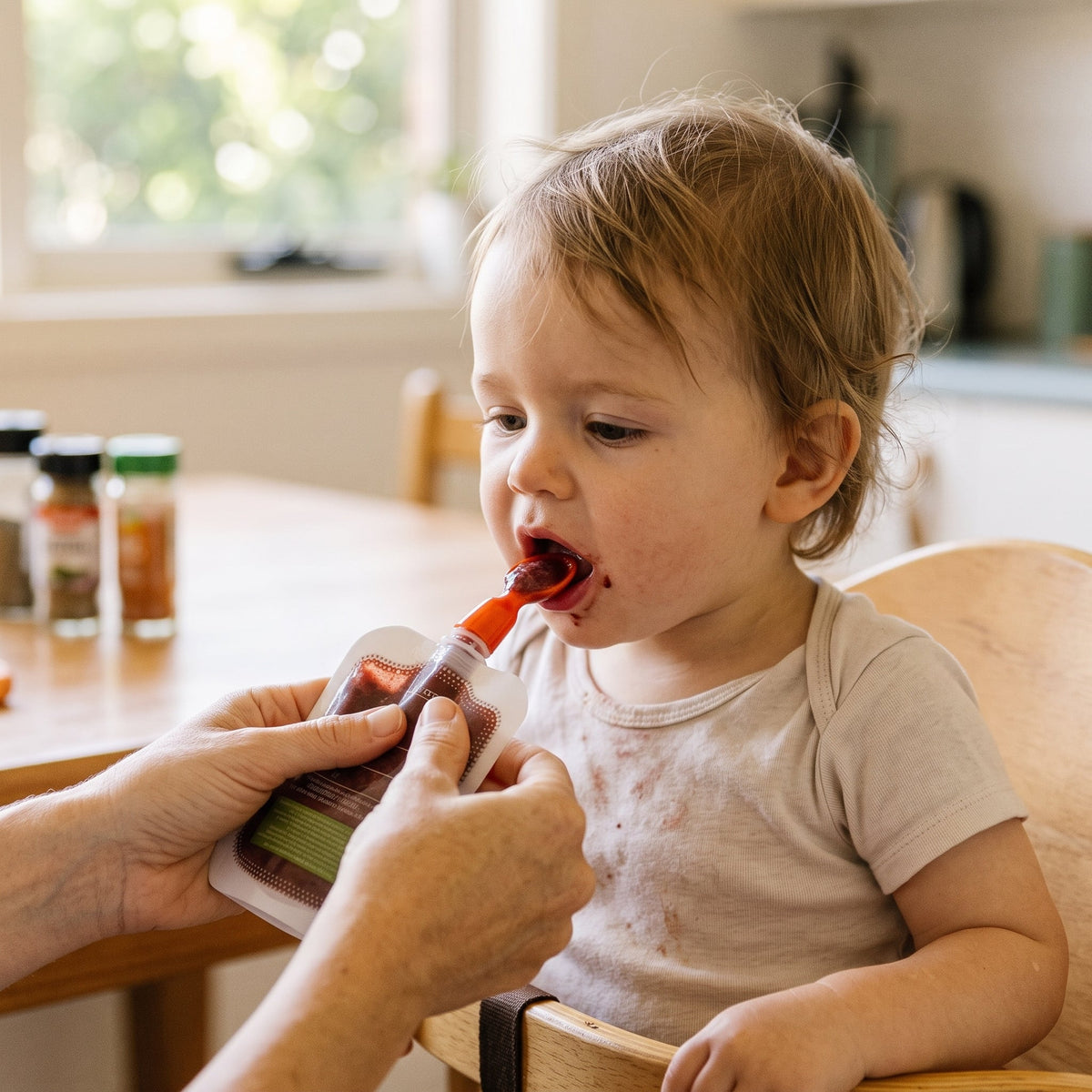 Reusable Silicone Baby Spoon (2-pack)