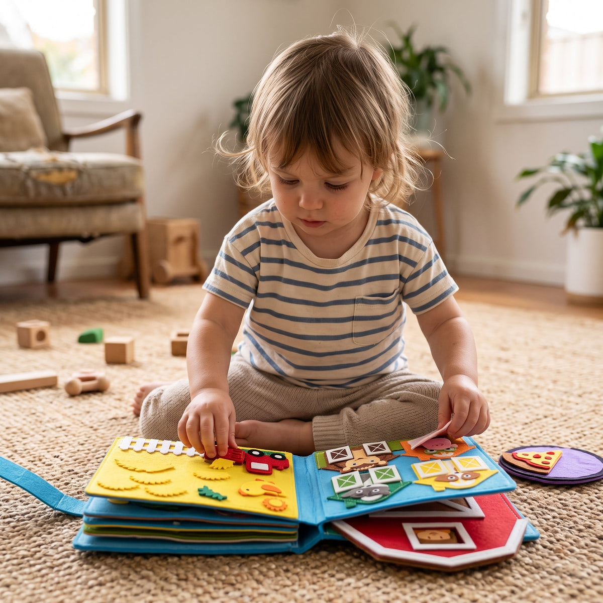 Montessori Farm Busy Book
