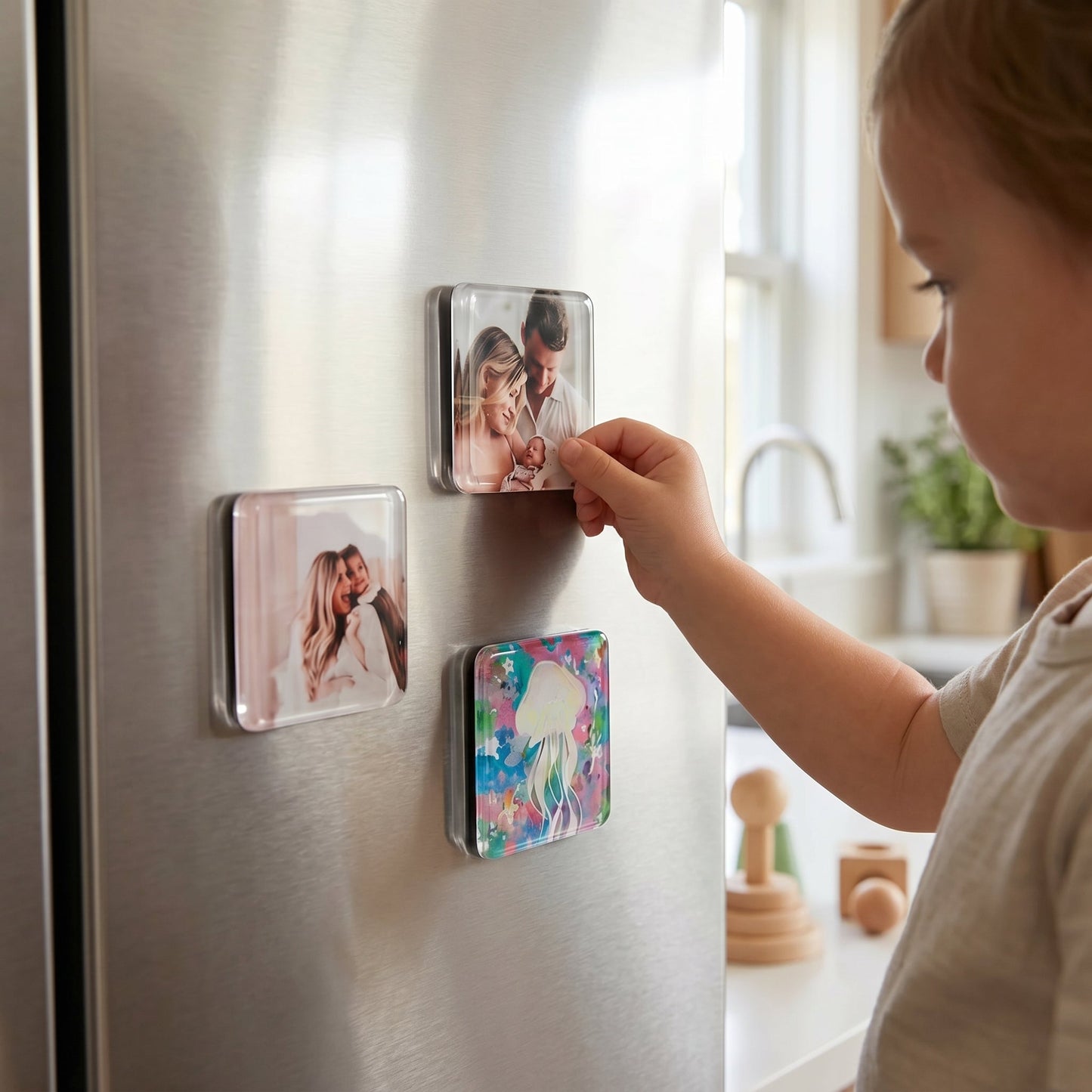 Personalised Family Photo Magnet Kit