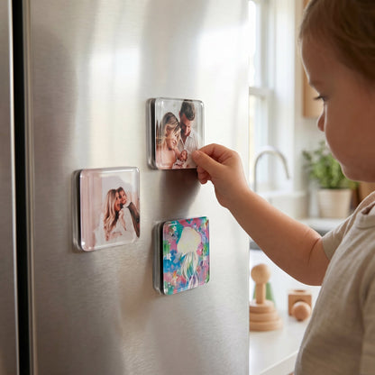 Personalised Family Photo Magnet Kit