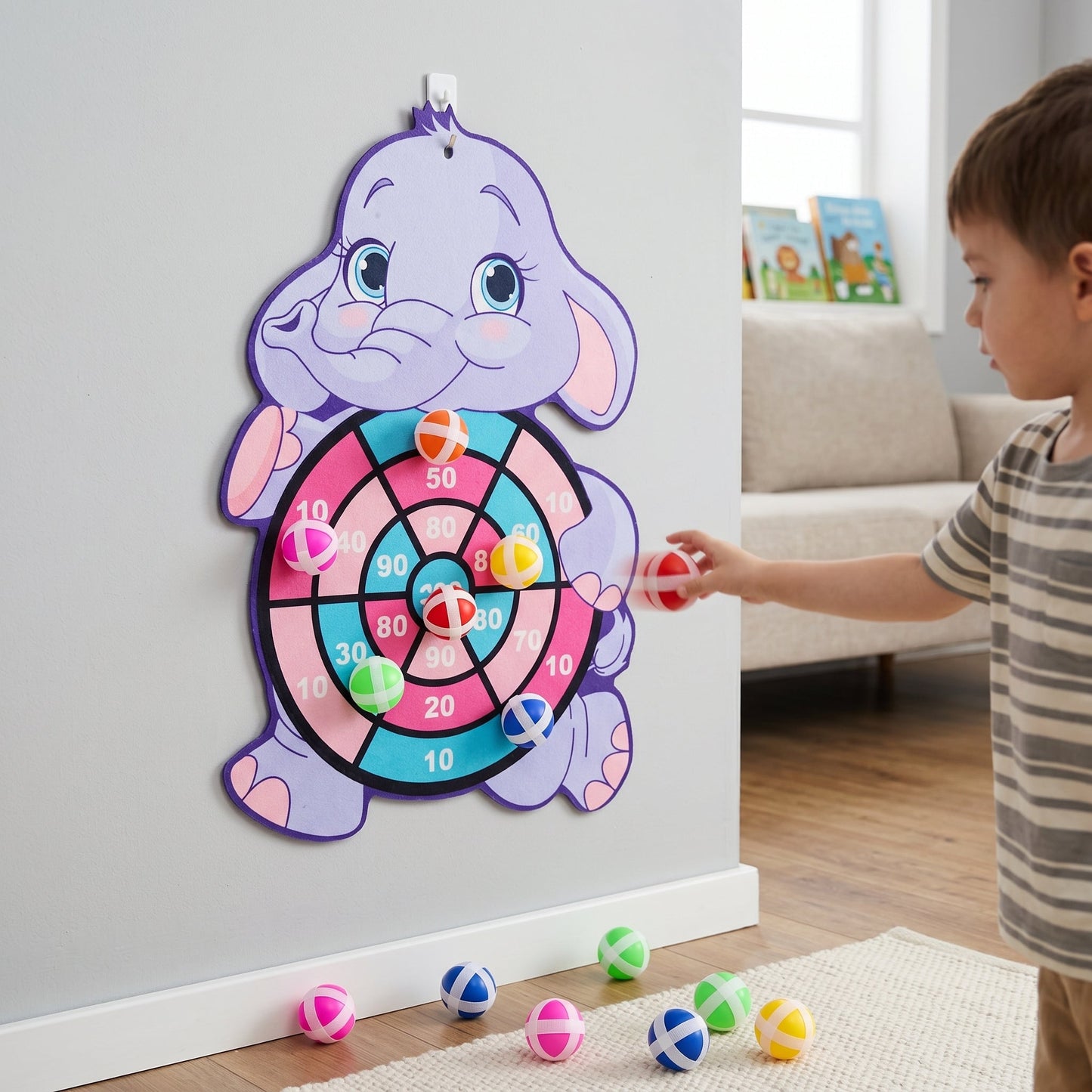 Sticky Ball Target Game