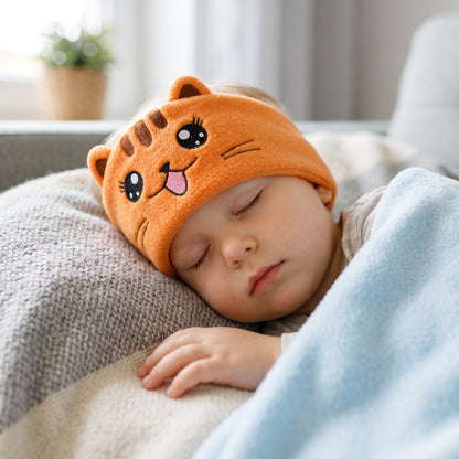 Kids 2-in-1 Bluetooth Sleep Headband – Wireless Music Headband for Travel & Sleep