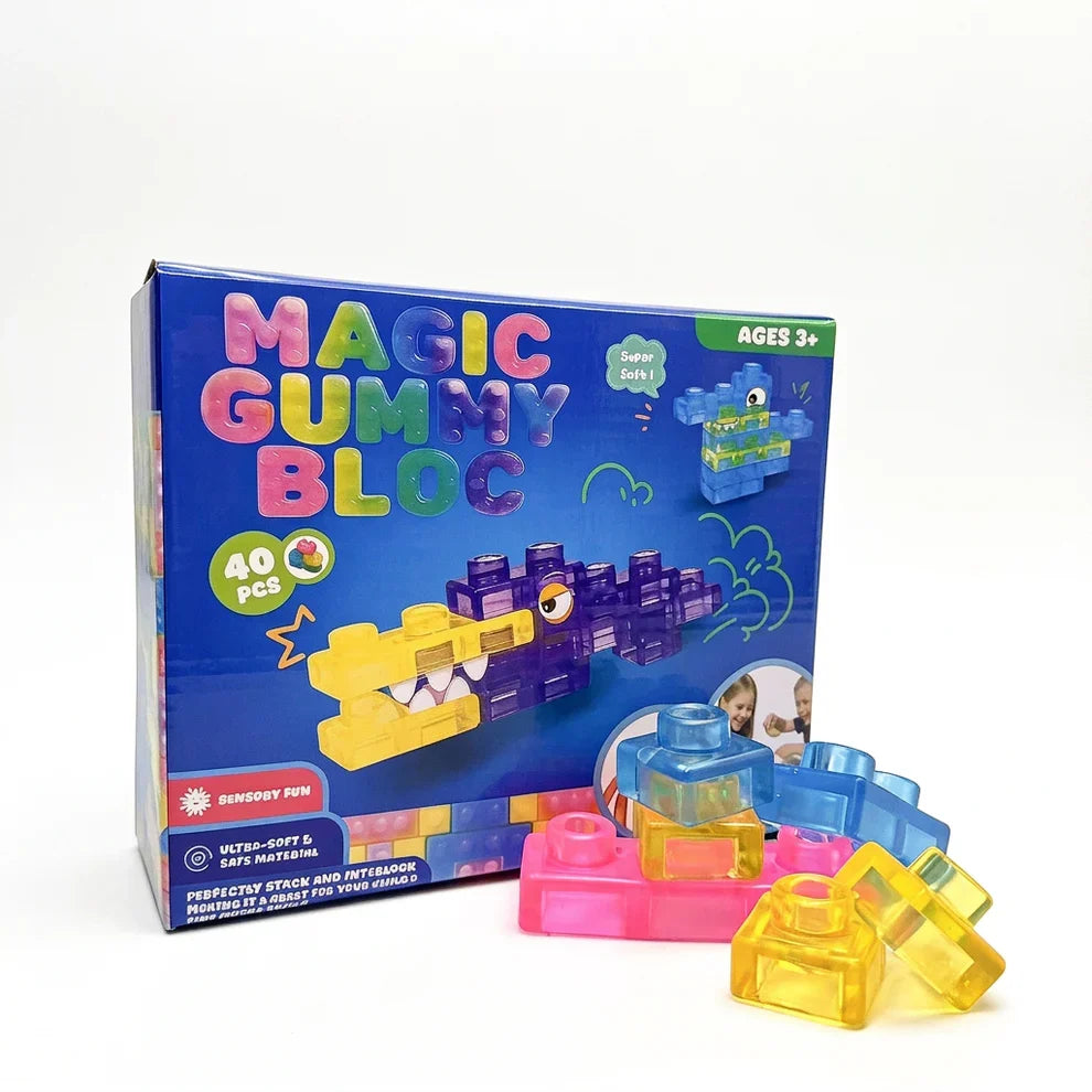 Magic Gummy Sensory Building Blocks for Kids
