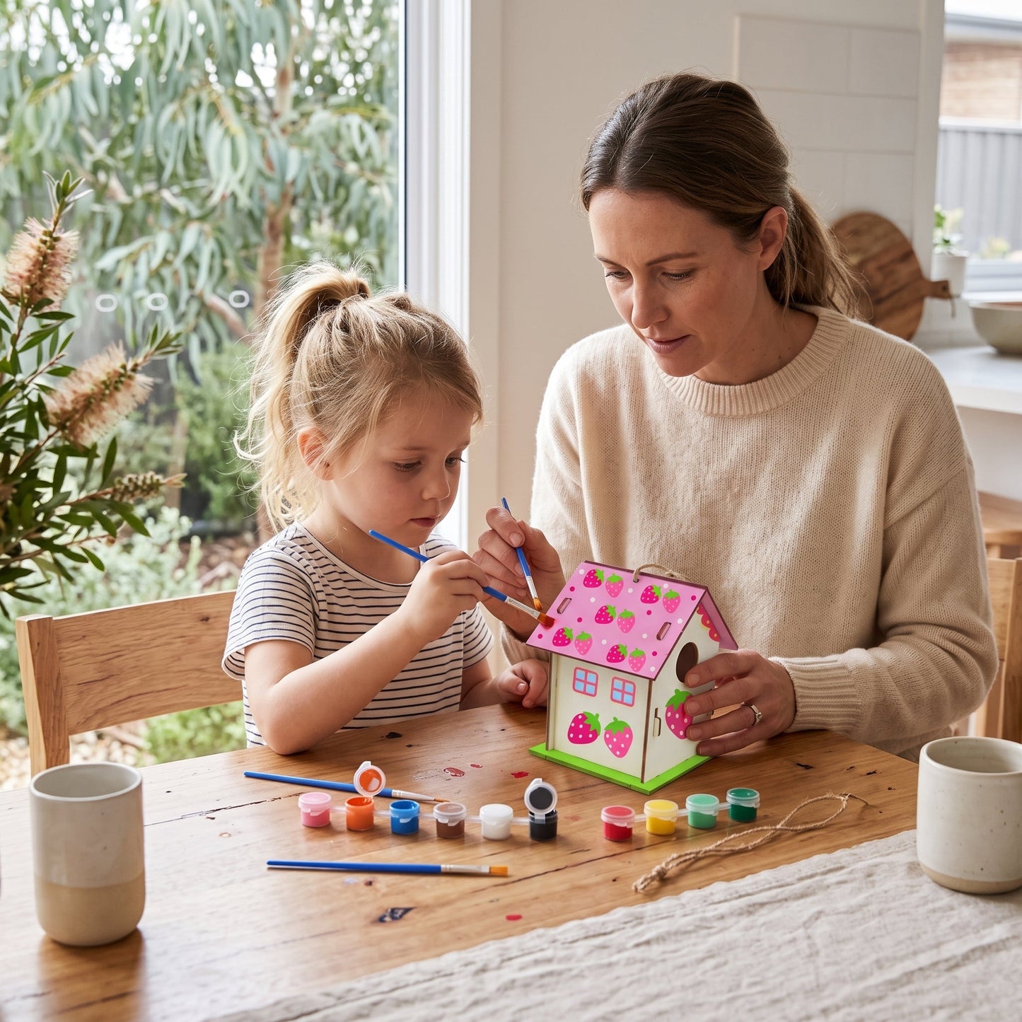 DIY Birdhouse Painting Kit