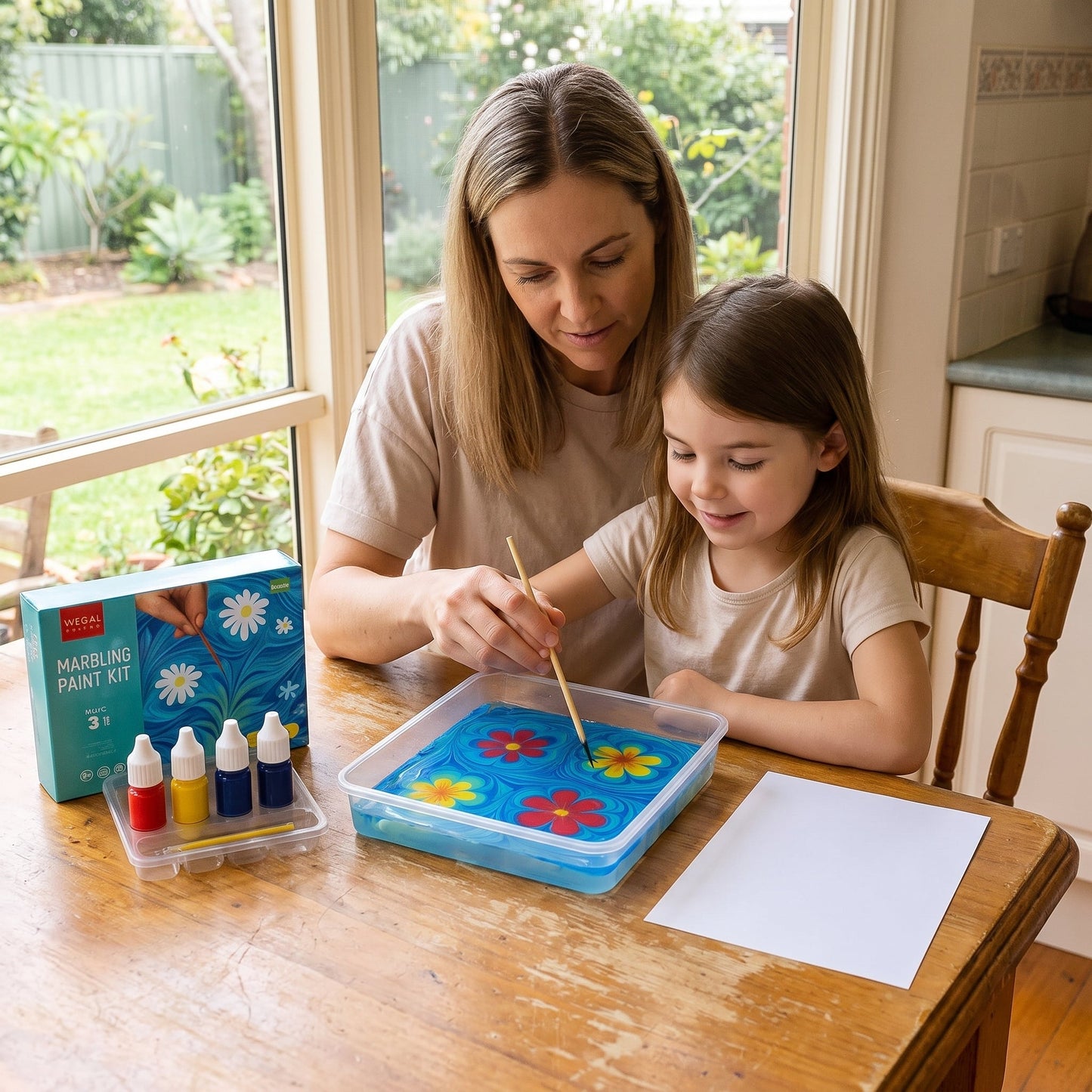 Kids Water Marbling Paint Kit