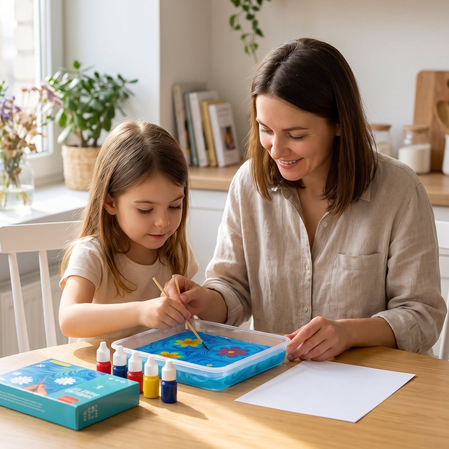 Kids Water Marbling Paint Kit