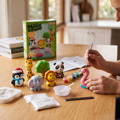 DIY Plaster Painting Kit for Kids