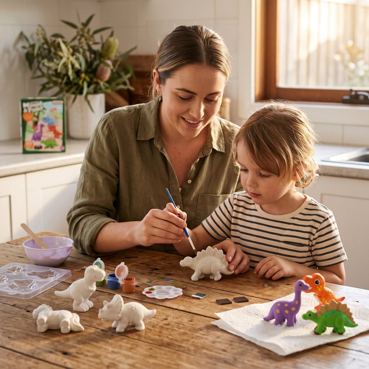 DIY Plaster Painting Kit for Kids