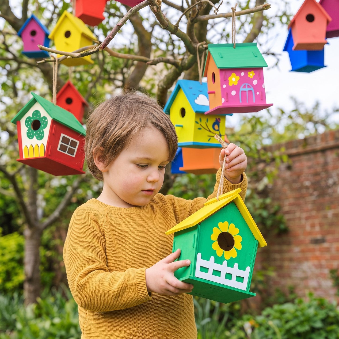 DIY Birdhouse Painting Kit