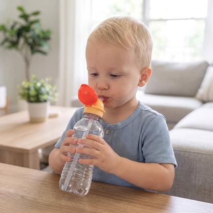 Universal Silicone Bottle Straw Topper (2 Pack)