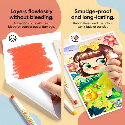 Twistable Washable Crayons for Kids