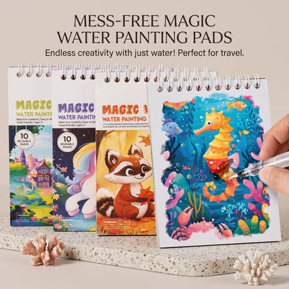 Reusable Watercolour Painting Book