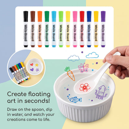 Magic Floating Drawing Markers (12 Pack)