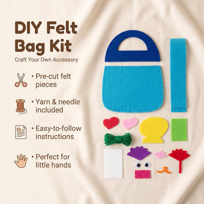 DIY Felt Bag Sewing Kit for Kids
