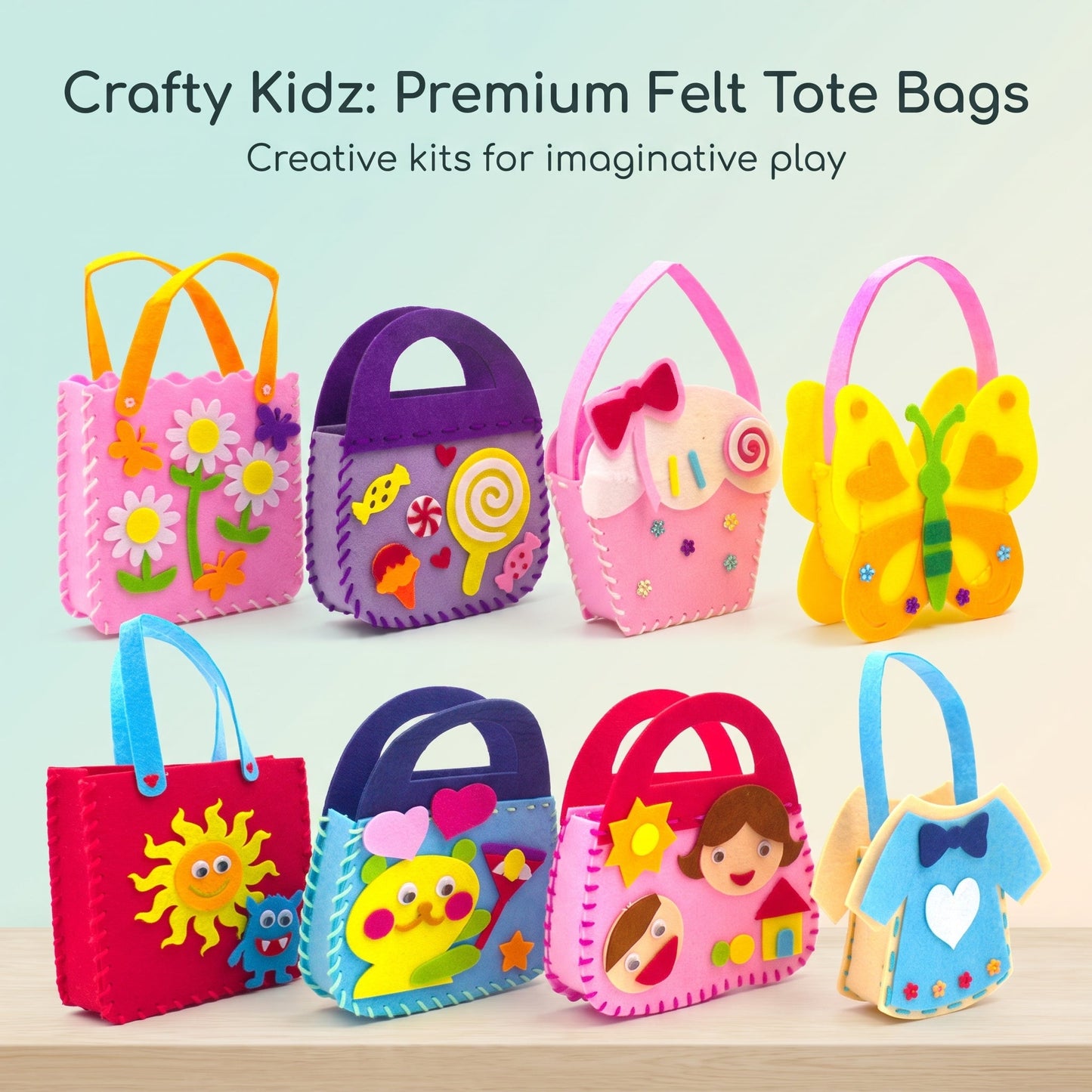 DIY Felt Bag Sewing Kit for Kids