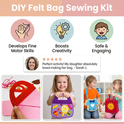 DIY Felt Bag Sewing Kit for Kids