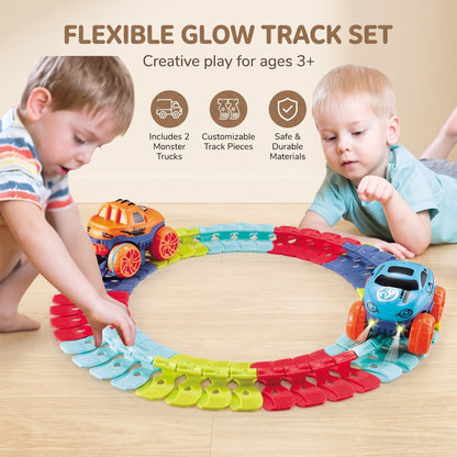 Magnetic Racing Car Track Set for Kids