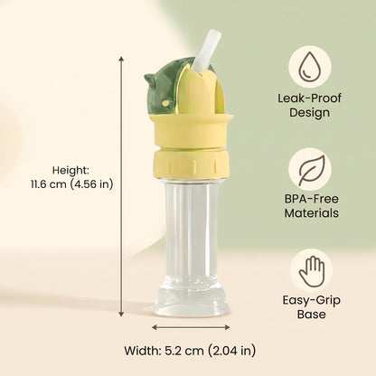 Universal Silicone Bottle Straw Topper (2 Pack)